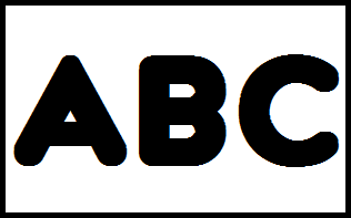 Letter&numbers white