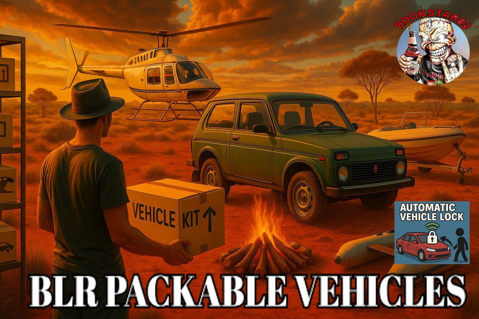 BLR Packable Vehicles