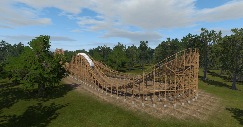 NoLimits 2 Tutorial (Basic Wooden Coaster)