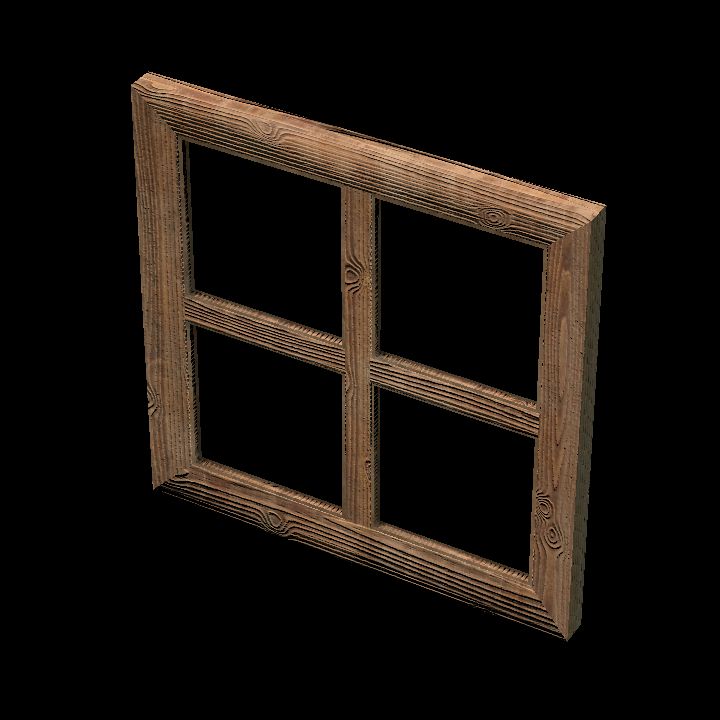 Wooden window #3
