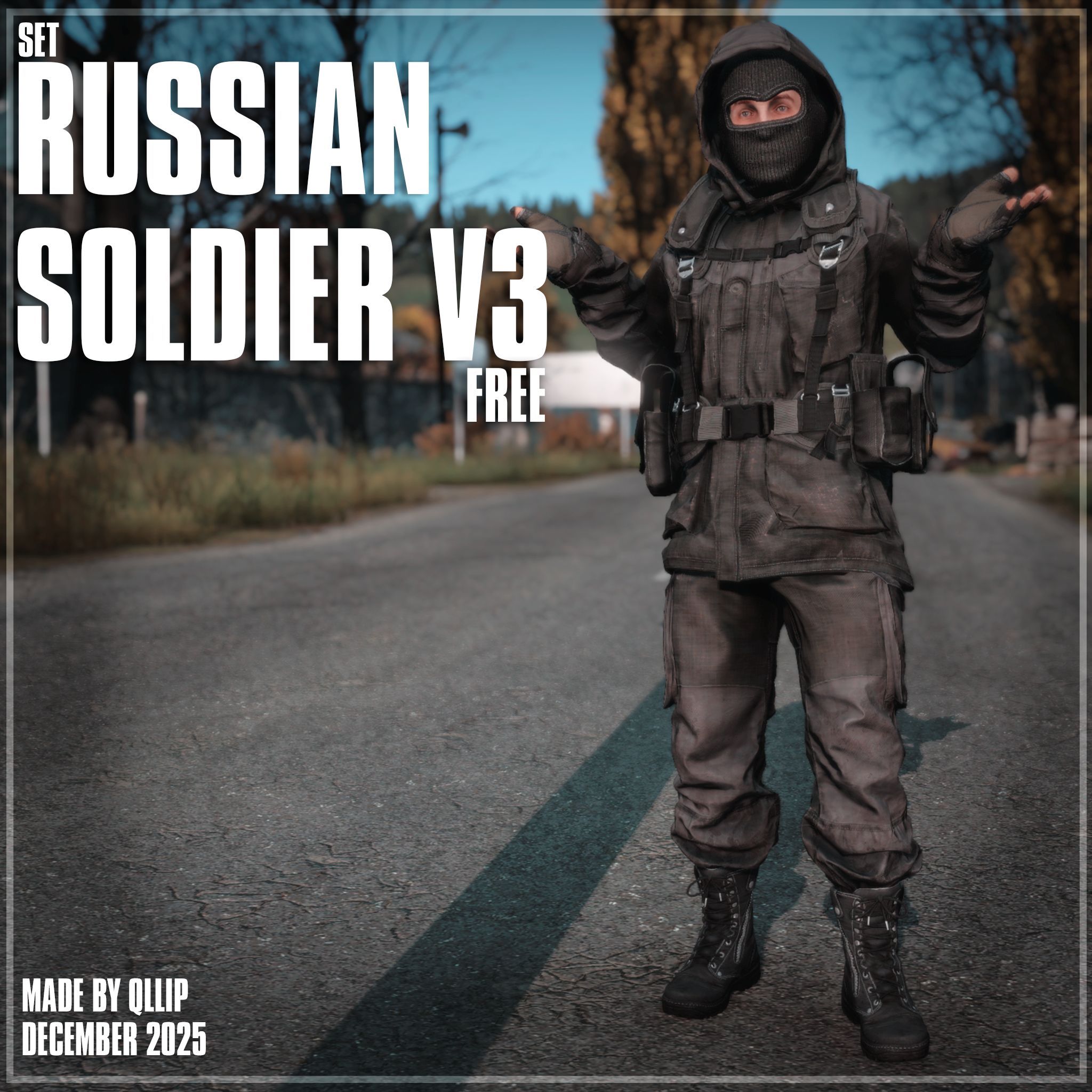 Set complete - Russian Soldier 3 FREE