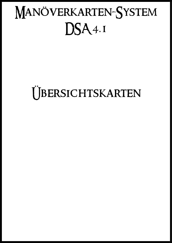 DSA 4.1 Manöverkarten [deutsch][german]
