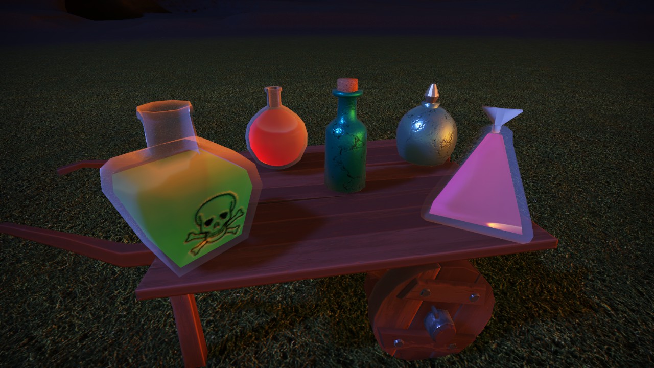 Small Colorable Potion TMTK Mini DLC Set