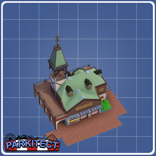 Tiny plaza (3 shops)