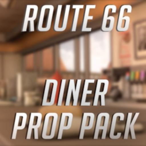 Overwatch - Route 66 Diner Prop Pack
