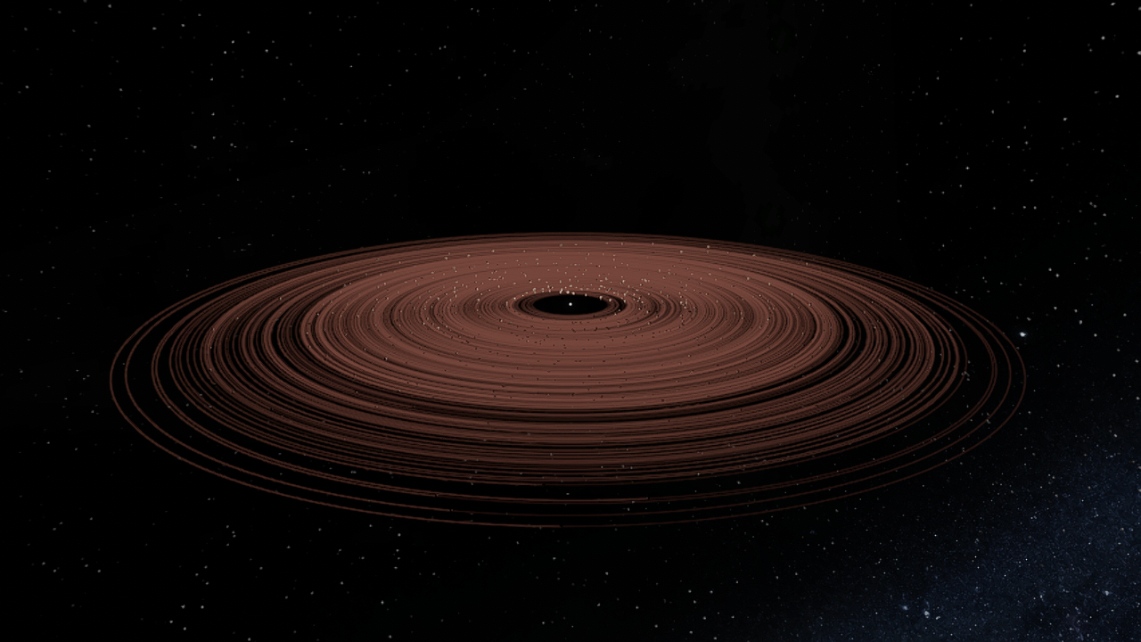 Protoplanetary Disk (with 610 Planets)