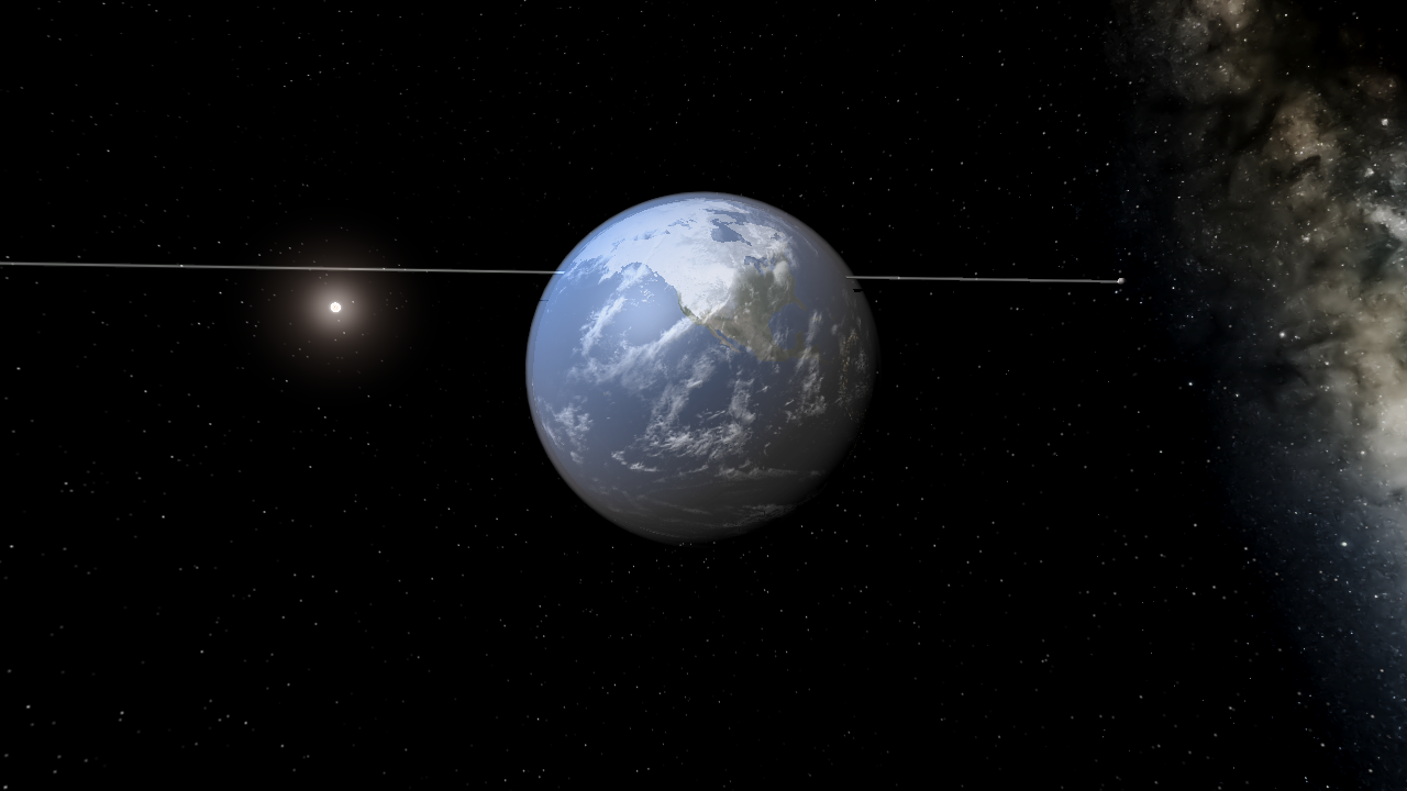 Two different ways to give Earth 10g surface gravity