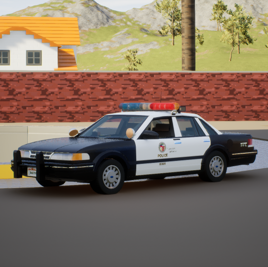 Ford Crown Victoria Police Interceptor | LAPD | Los Angeles Police Department