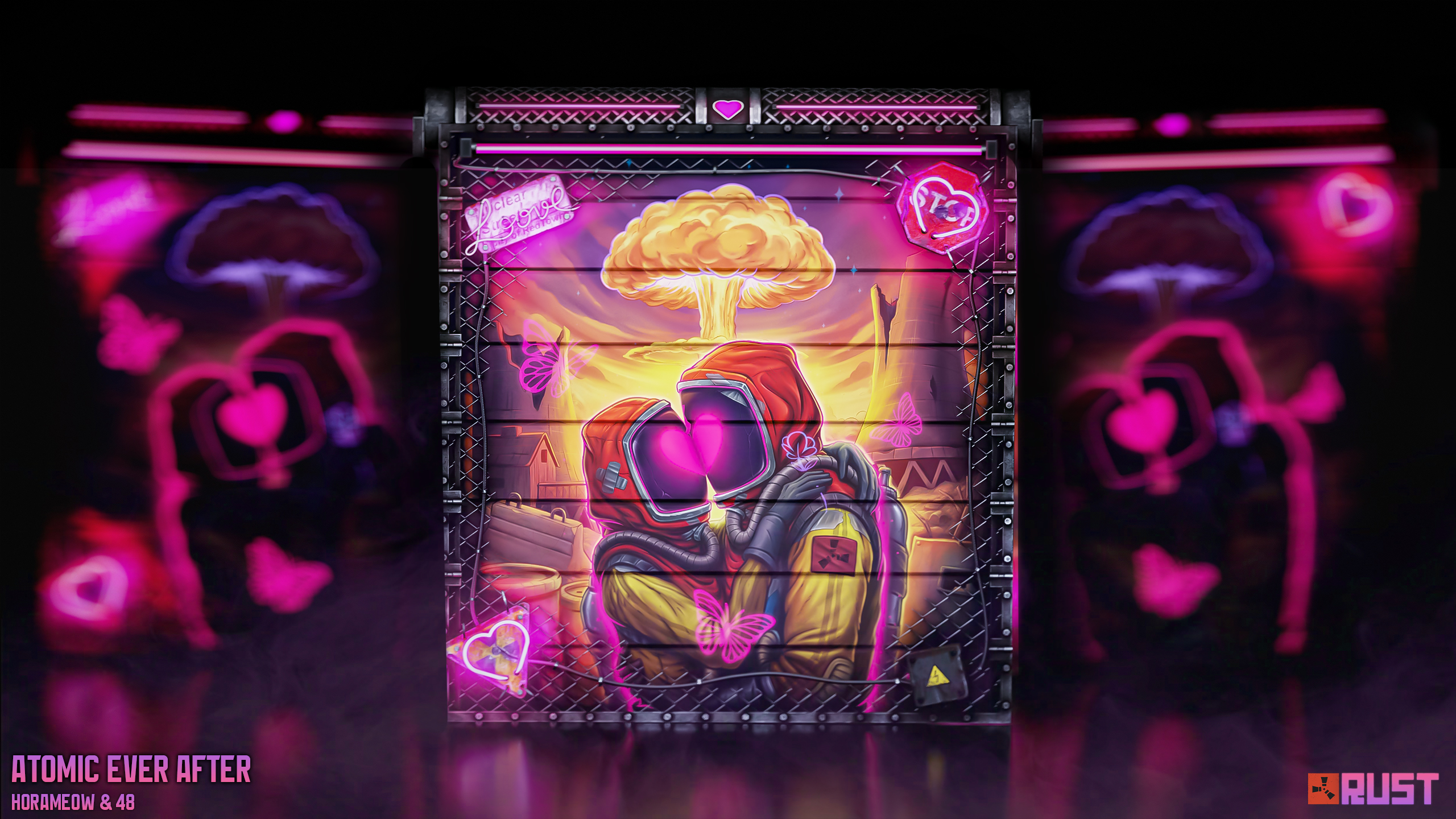 Atomic Ever After Garage Door screenshot 1