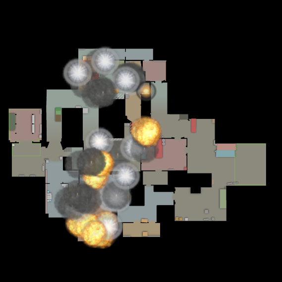 Cache Lineup Guide | All Smokes, Flashes & Molotovs