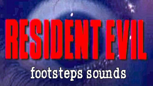 Classic Resident Evil (1996) Footsteps Sounds