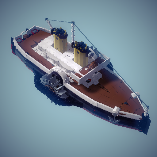 White Star Liner Skin For the Steamer Mod