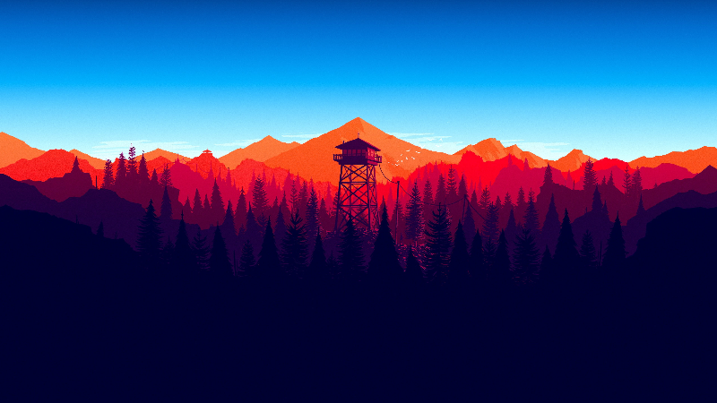 Firewatch Tower Wallpaper