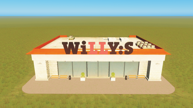 Willy:s growable low-com vanilla building