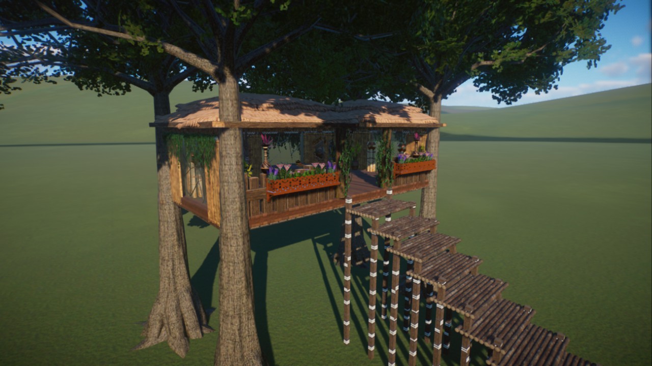 Tree house decoration