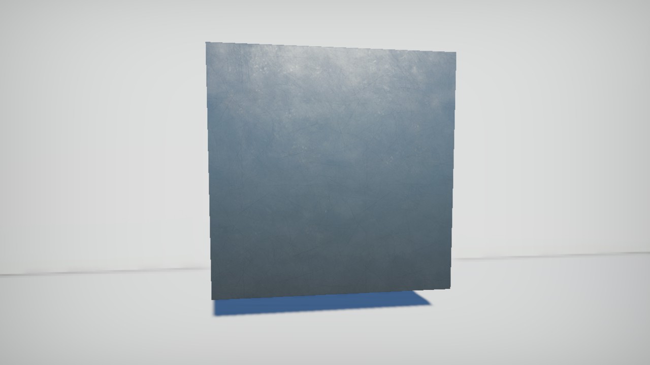 Metal wall 4x4m