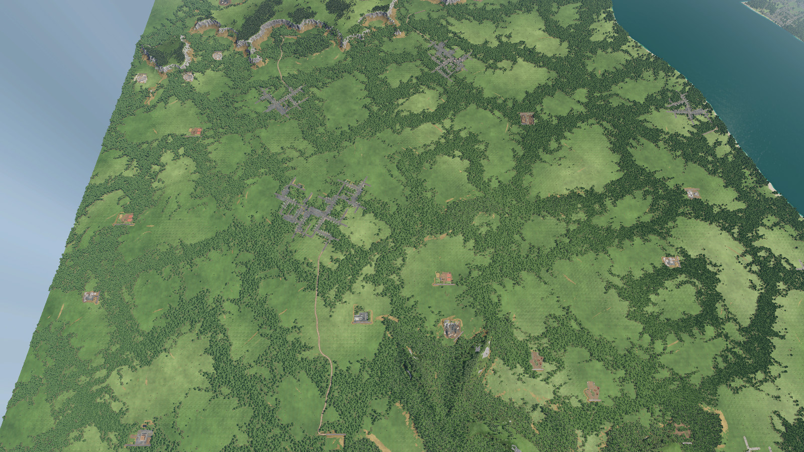 CG Huge cities