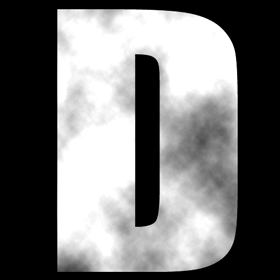 Letter D Decal