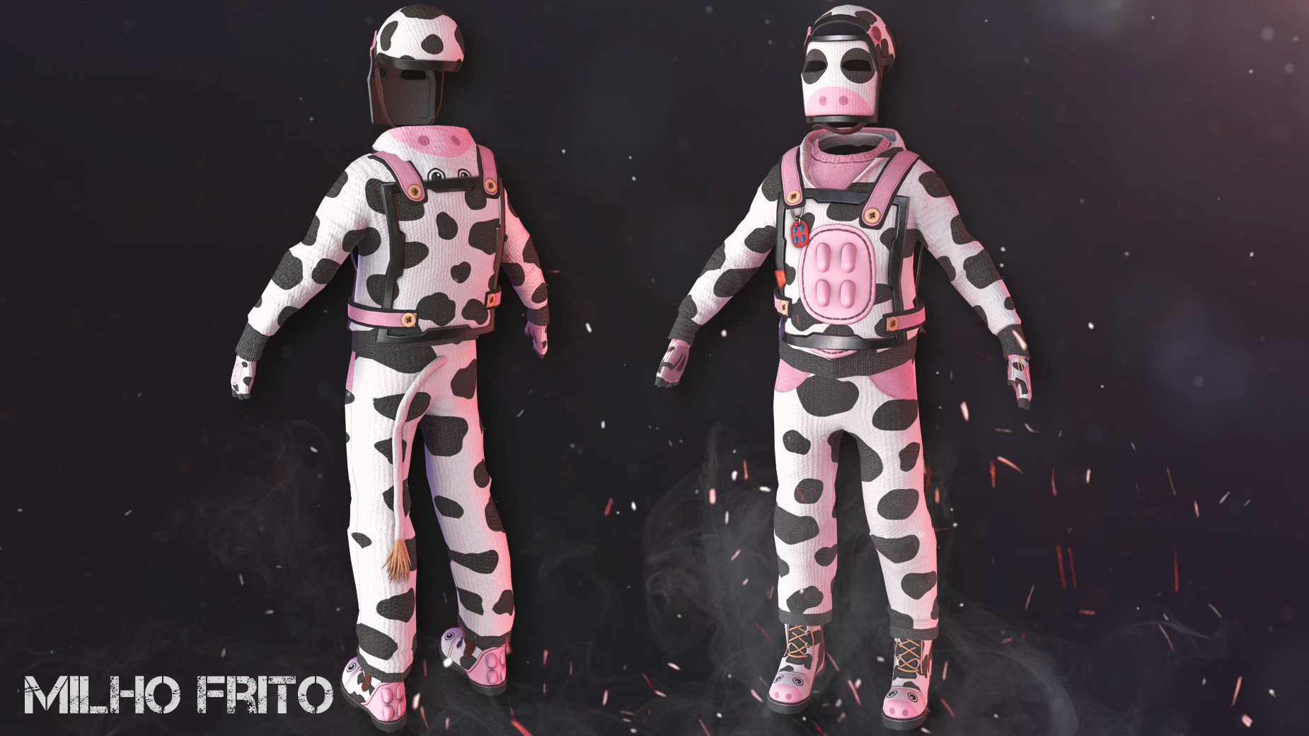 Cow Moo Flage Chestplate