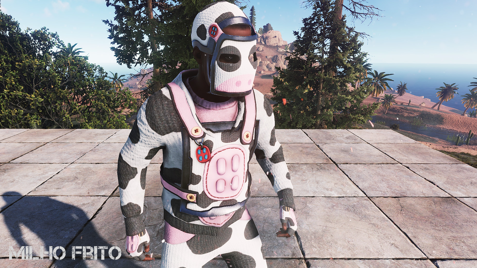 Cow Moo Flage Chestplate