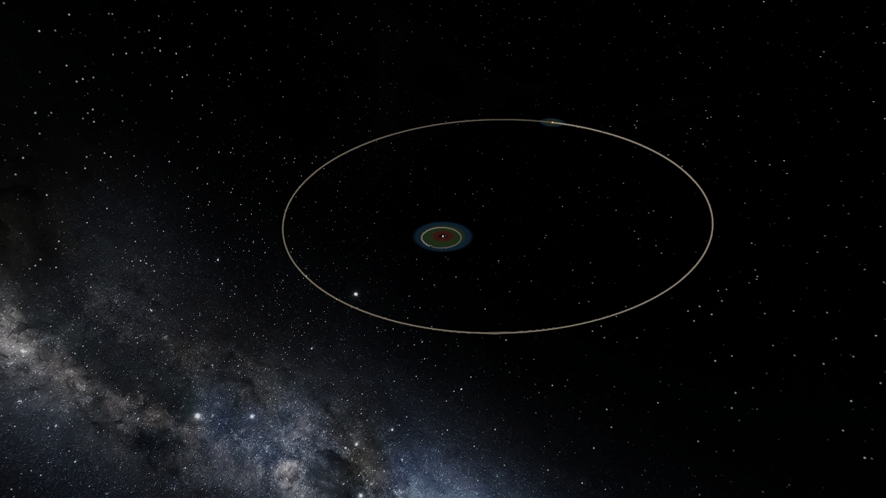 Alpha Centauri A & B, and Proxima Centauri With Planets