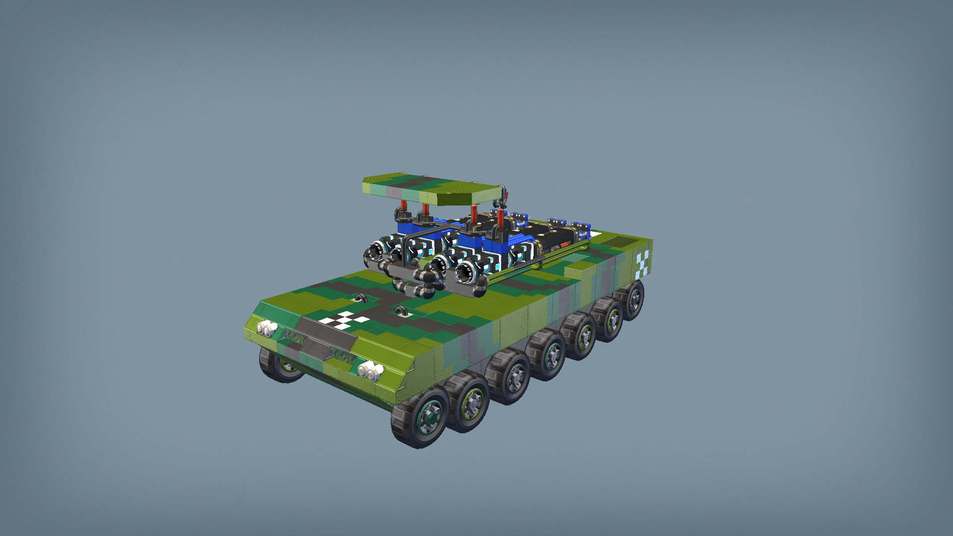 Self proppeled SAM system 02