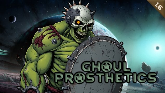 Ghoul Prosthetics mod preview for RimWorld