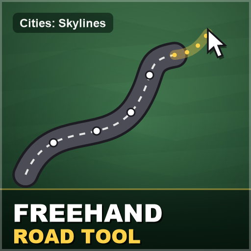 Freehand Road Tool