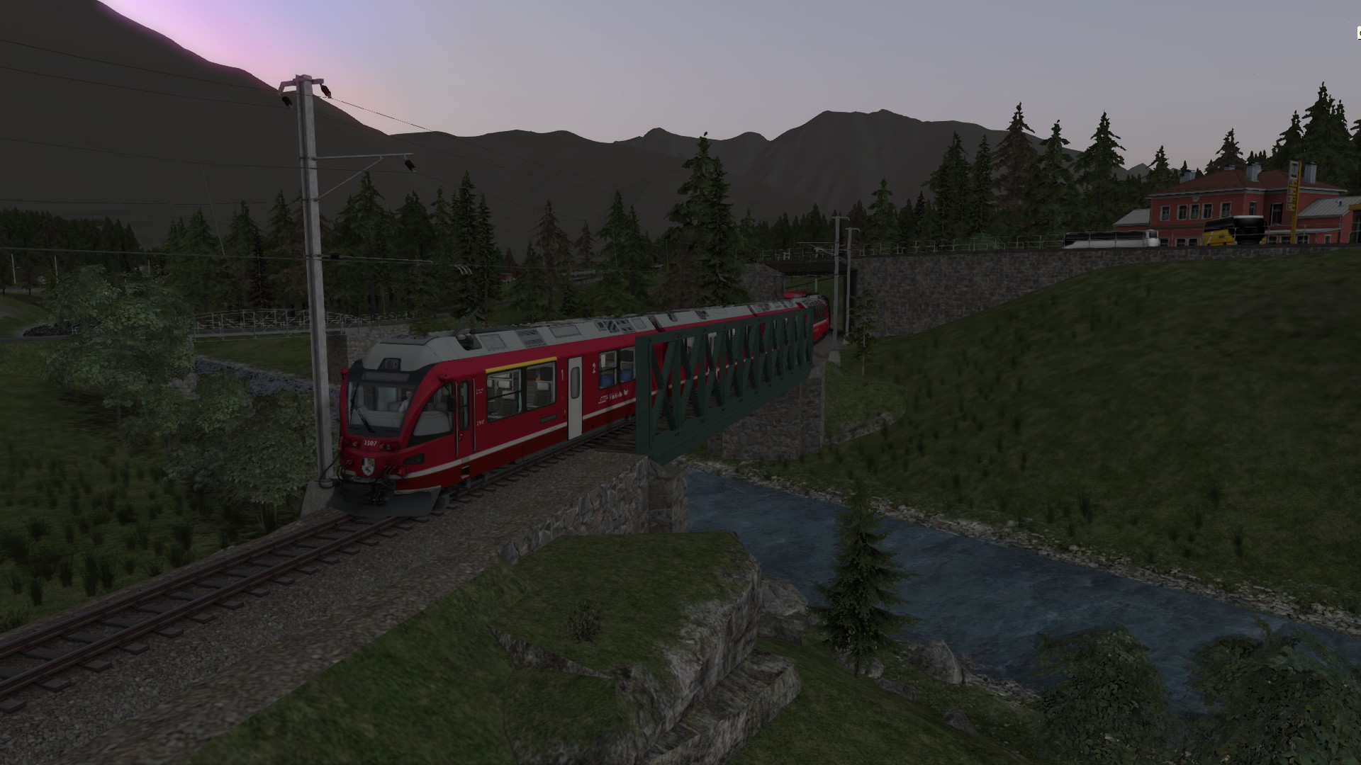 201b. Bernina / Albula Panoramic Full Line A - Ete (Poschiavo - St Moritz - Thusis) preview