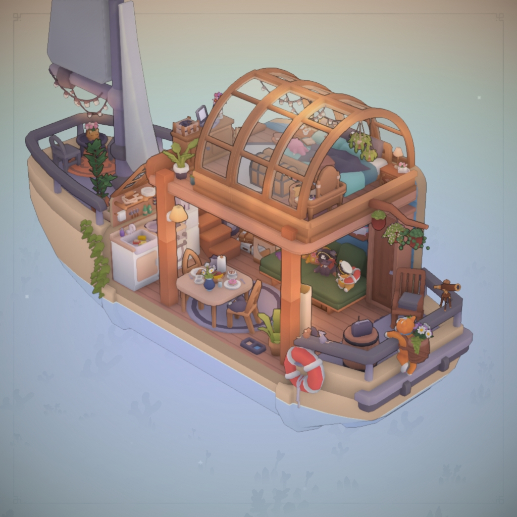 Cute Boathouse with Plant Vibes