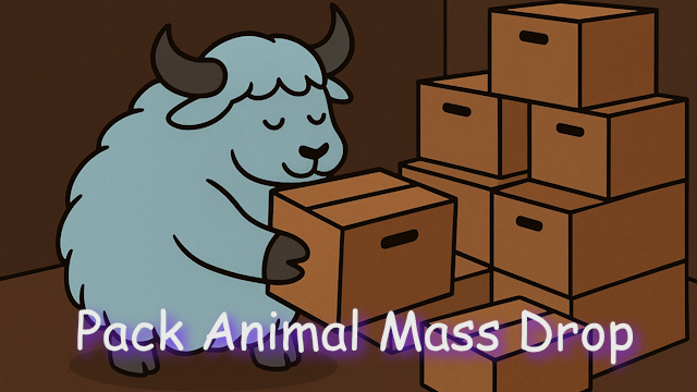 Pack Animal Mass Drop