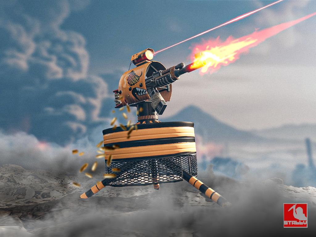 Murder Hornet Auto Turret screenshot 1