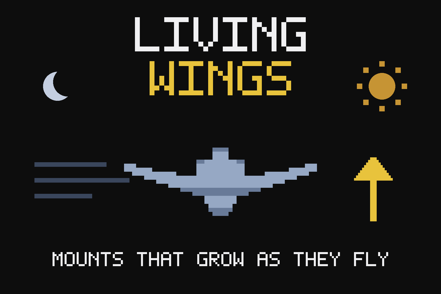 (SERVER + CLIENT) Living Wings — Flying Mount Progression