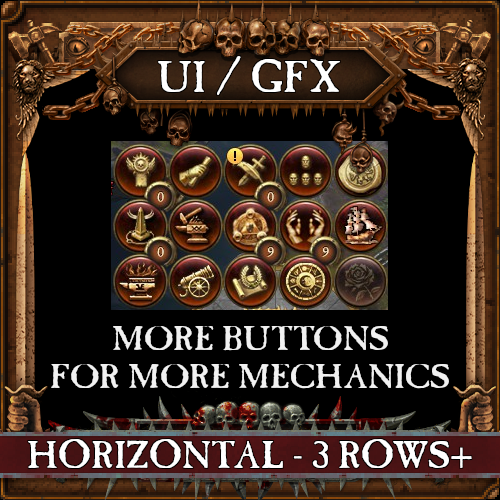 [Ui] More Buttons For Mechanics - 3 ROWS+