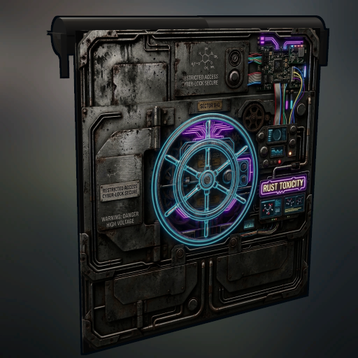 Paradox's Rust Toxicity Steel Door