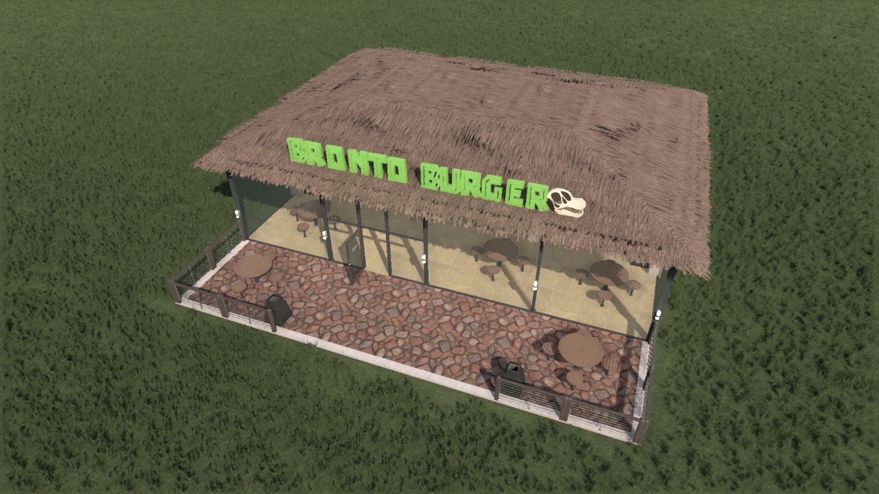 Bronto Burger - 90's Safari Theme