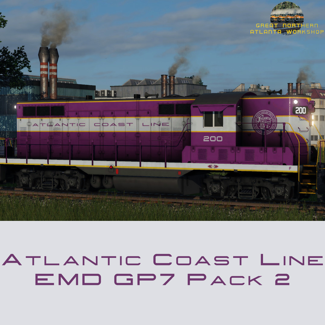 Atlantic Coast Line Railroad EMD GP7 Pack 2