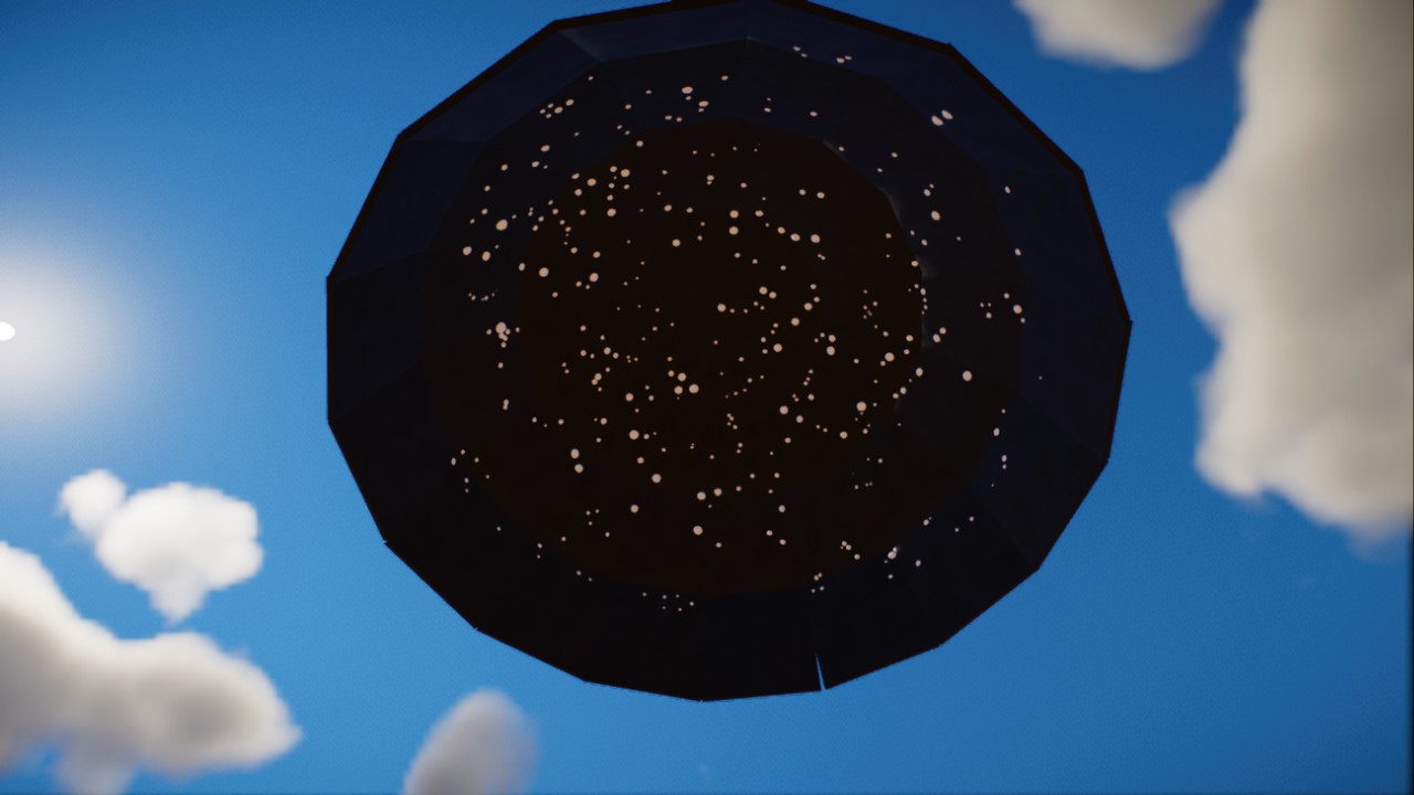 Nothern hemisphere dome