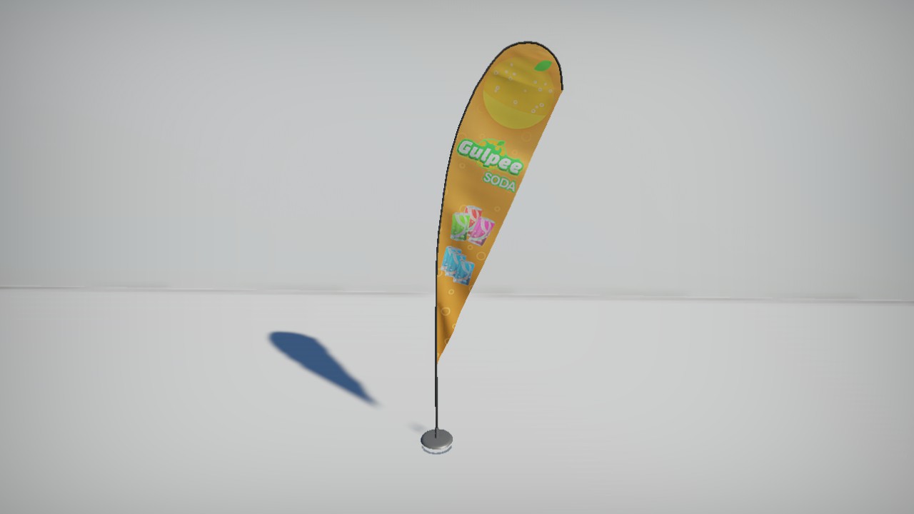 Sail Banner Gulpee Soda