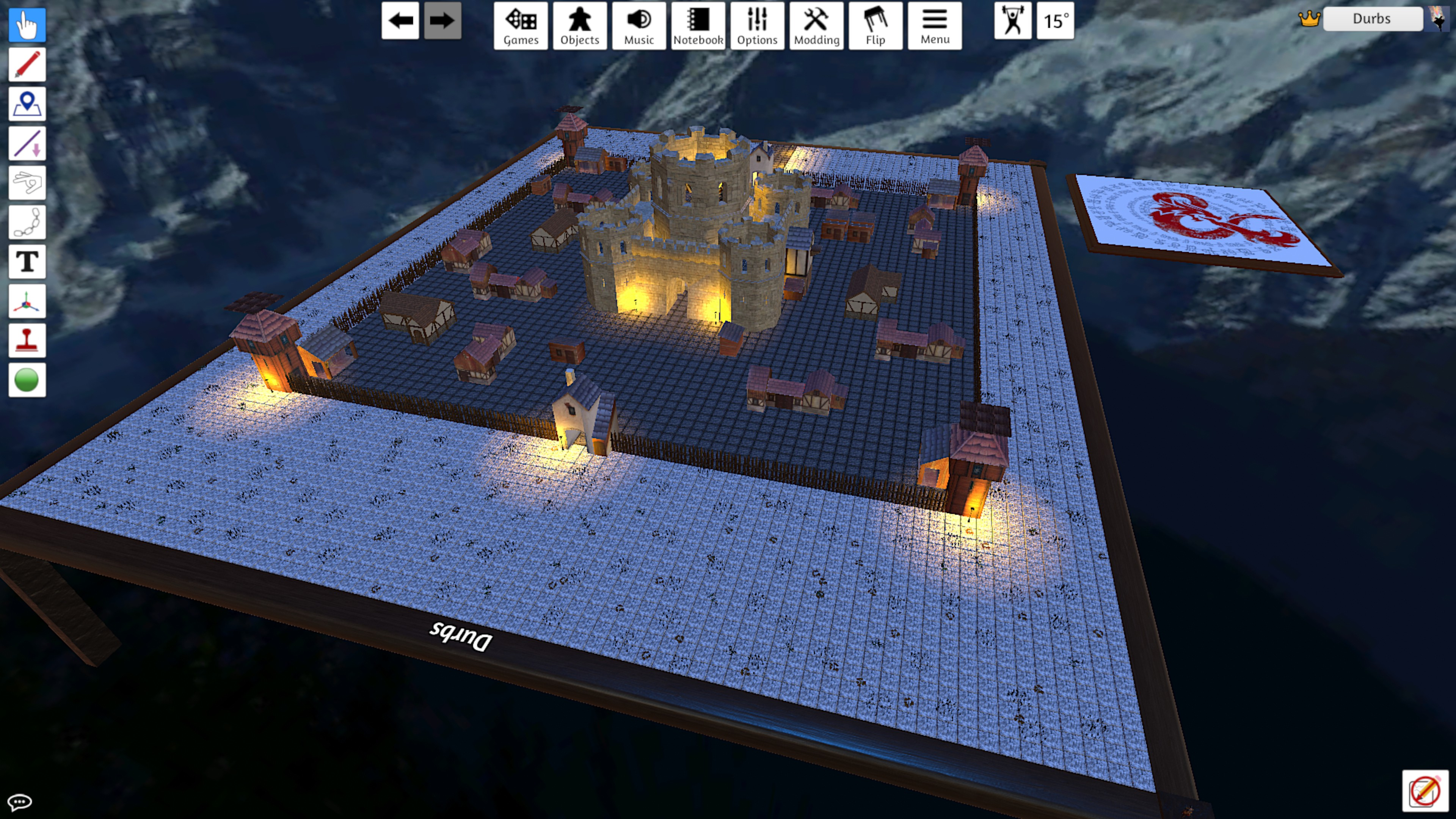 D&D Winter Fort / Castle Siege