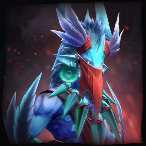 Emerald Druid — Head
