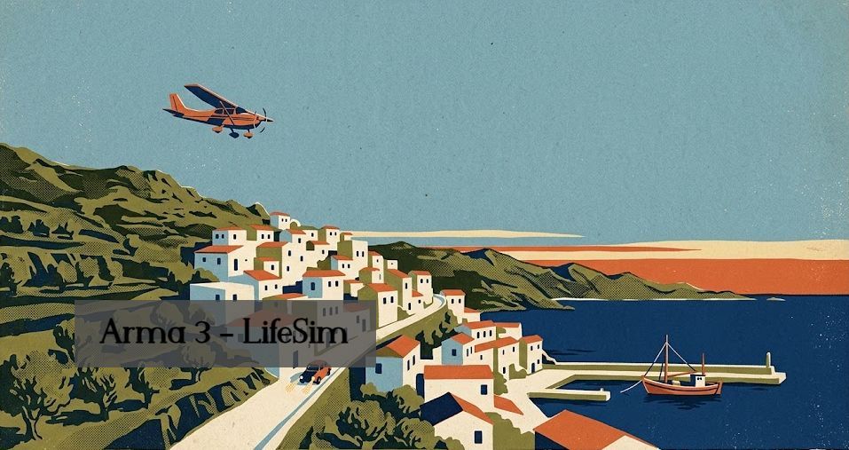 Arma LifeSim — A Living Island (OPEN BETA IN DISCORD!)