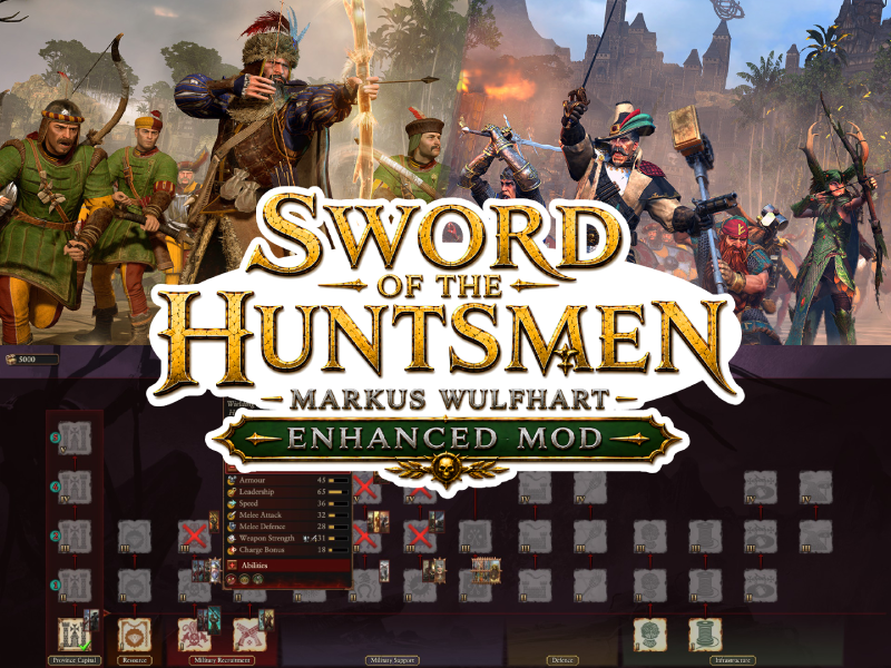 Sword of the Huntsmen - Markus Wulfhart Enhanced Mod