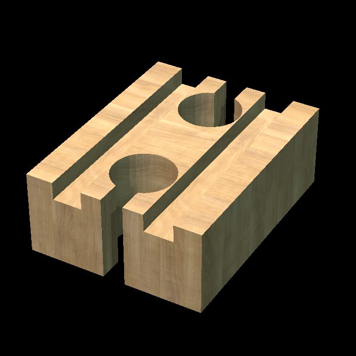 Wooden track Straight Very short 2f