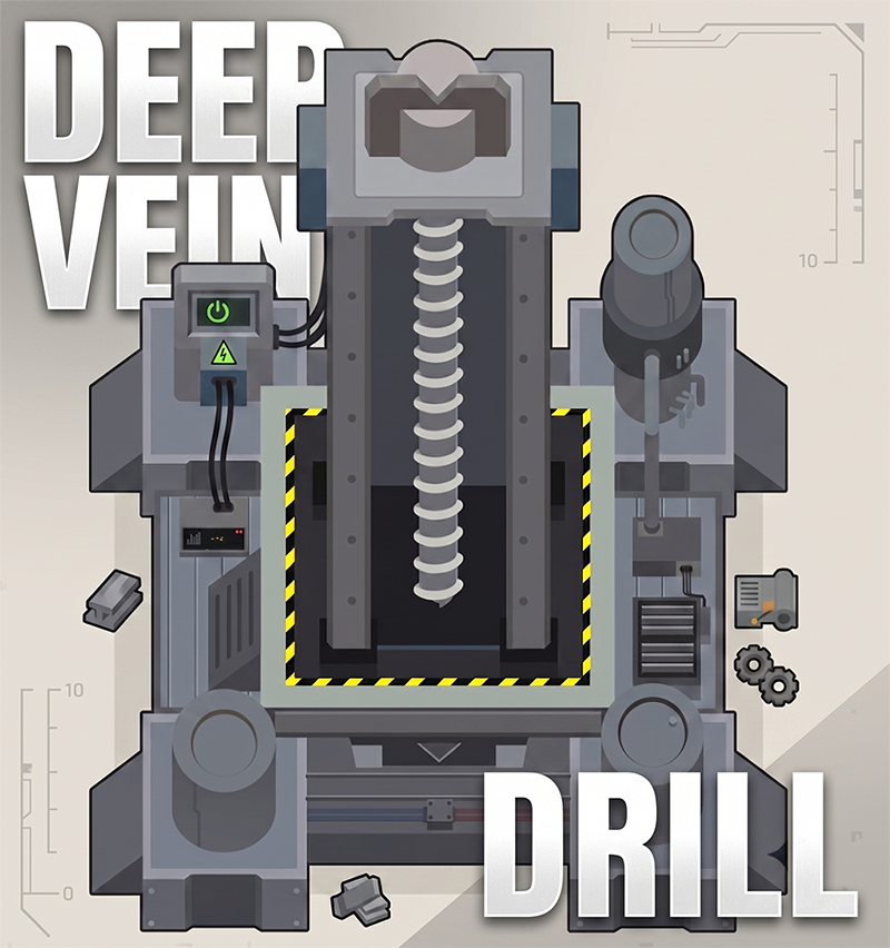 Deep Vein Drill mod preview for RimWorld