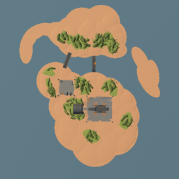 Star Wars Planet Scarif, Imperial Installation map WIP preview