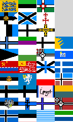 All estonian flags!!
