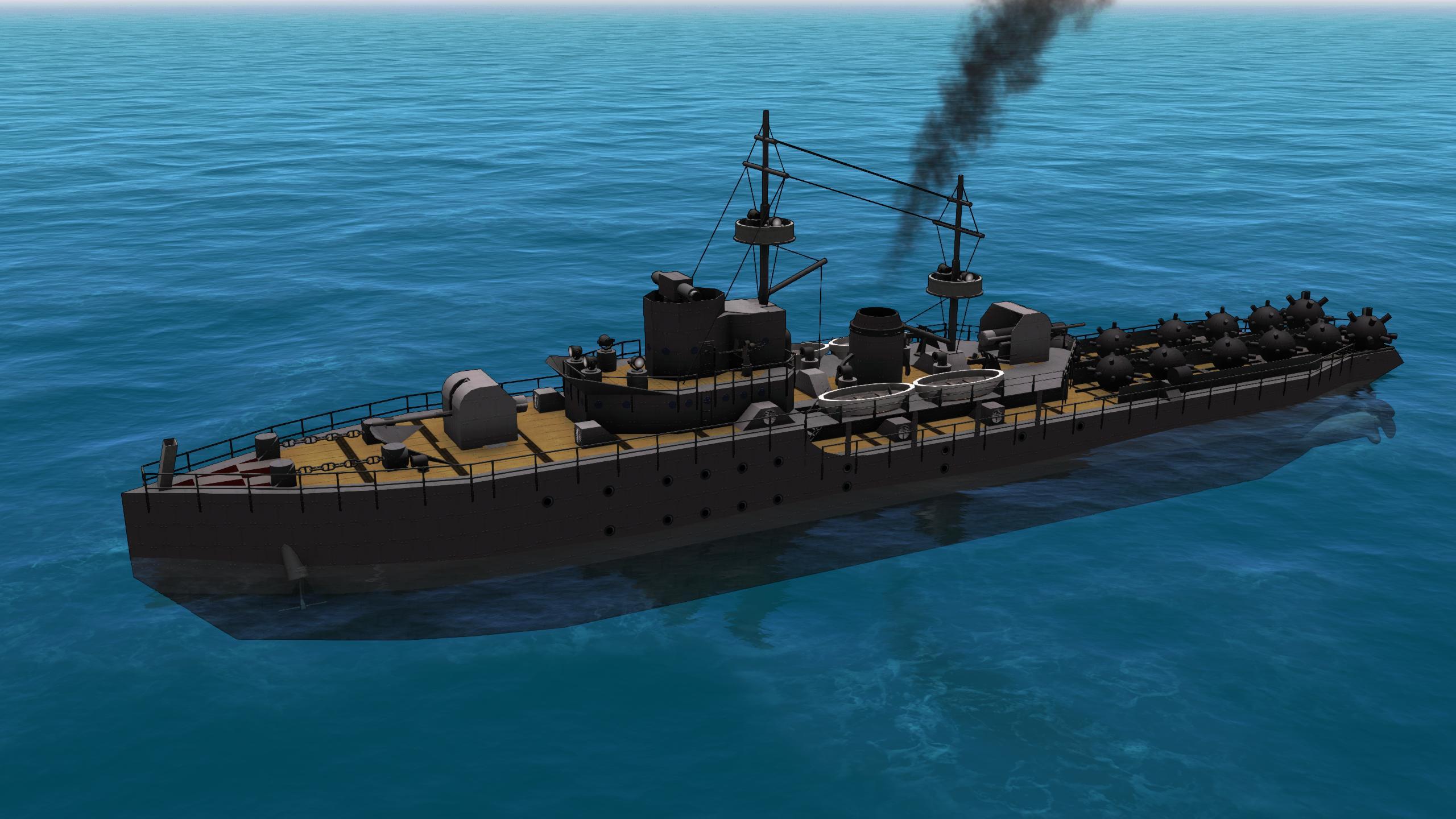 NMS Amiral Murgescu romanian mimelayer