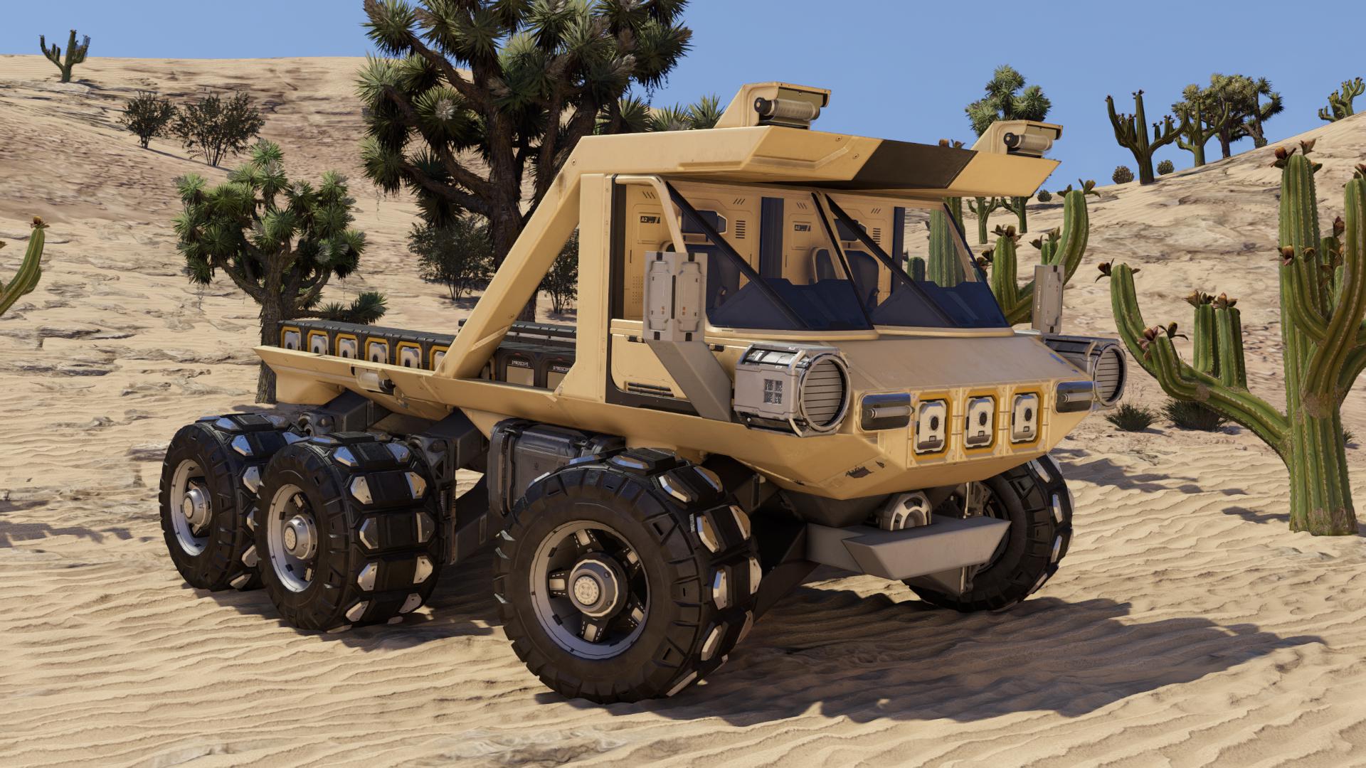[OC] Pollux Mk.III - Dune Racer preview