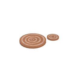 Wood Log Path Pieces